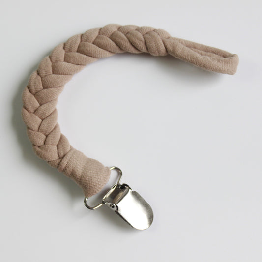 Clip para Chupo Trenzado Mocca