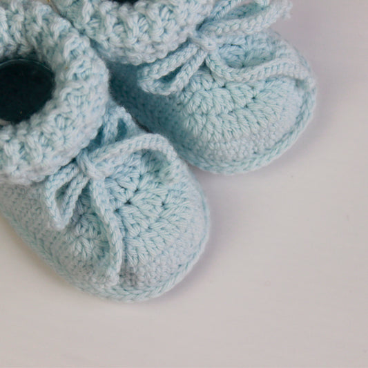 Boots Tejidos Celeste