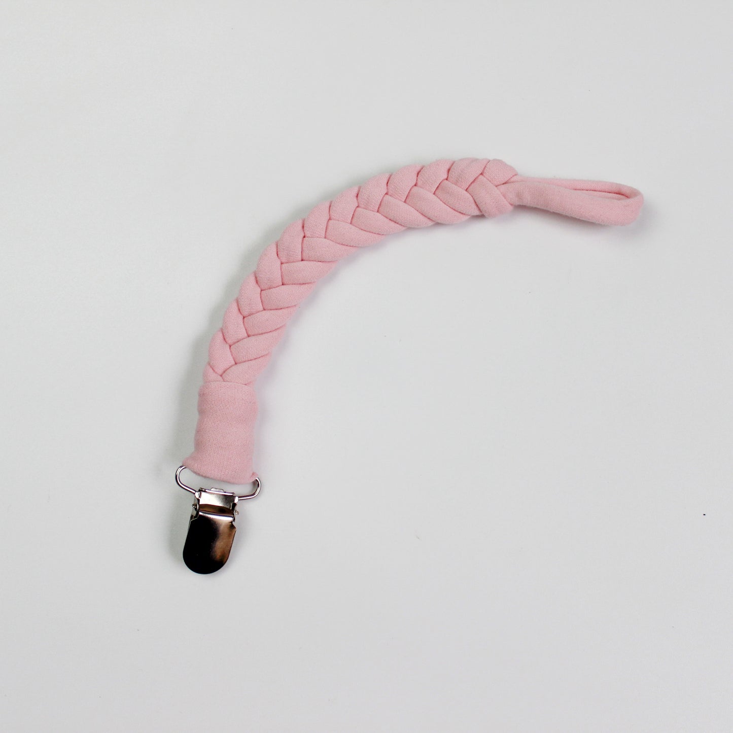 Clip para Chupo Trenzado Rosa