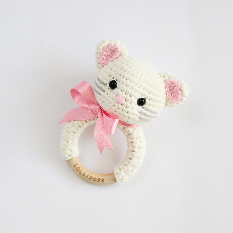 Sonajero Gato Crudo & Rosa
