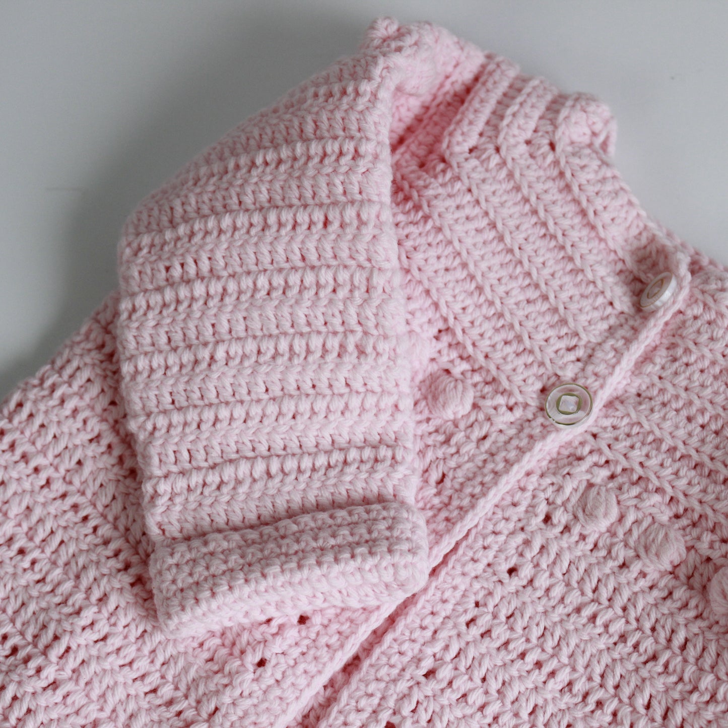 Suéter Bubble Rosa Pálido