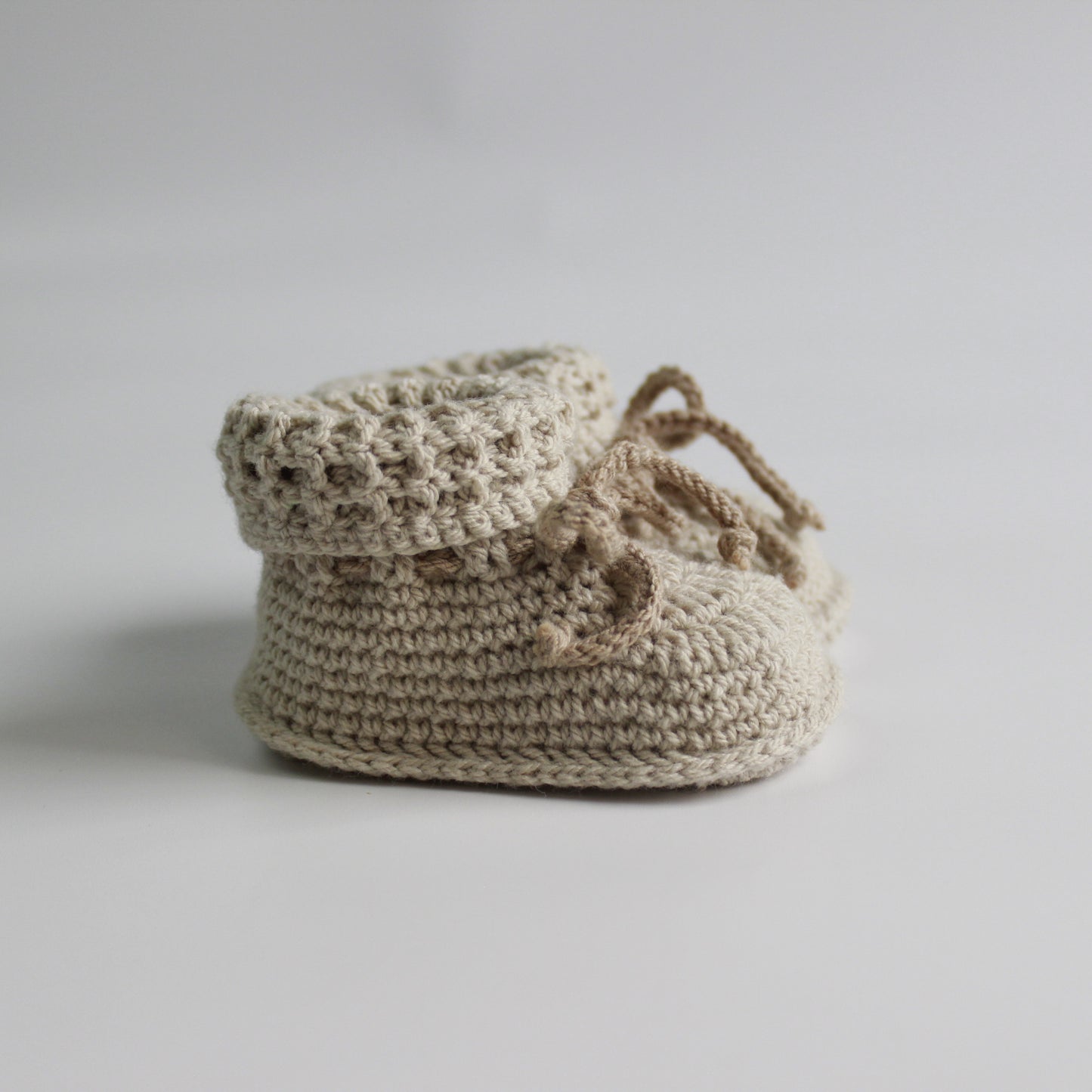 Boots Tejidos Beige & Camel