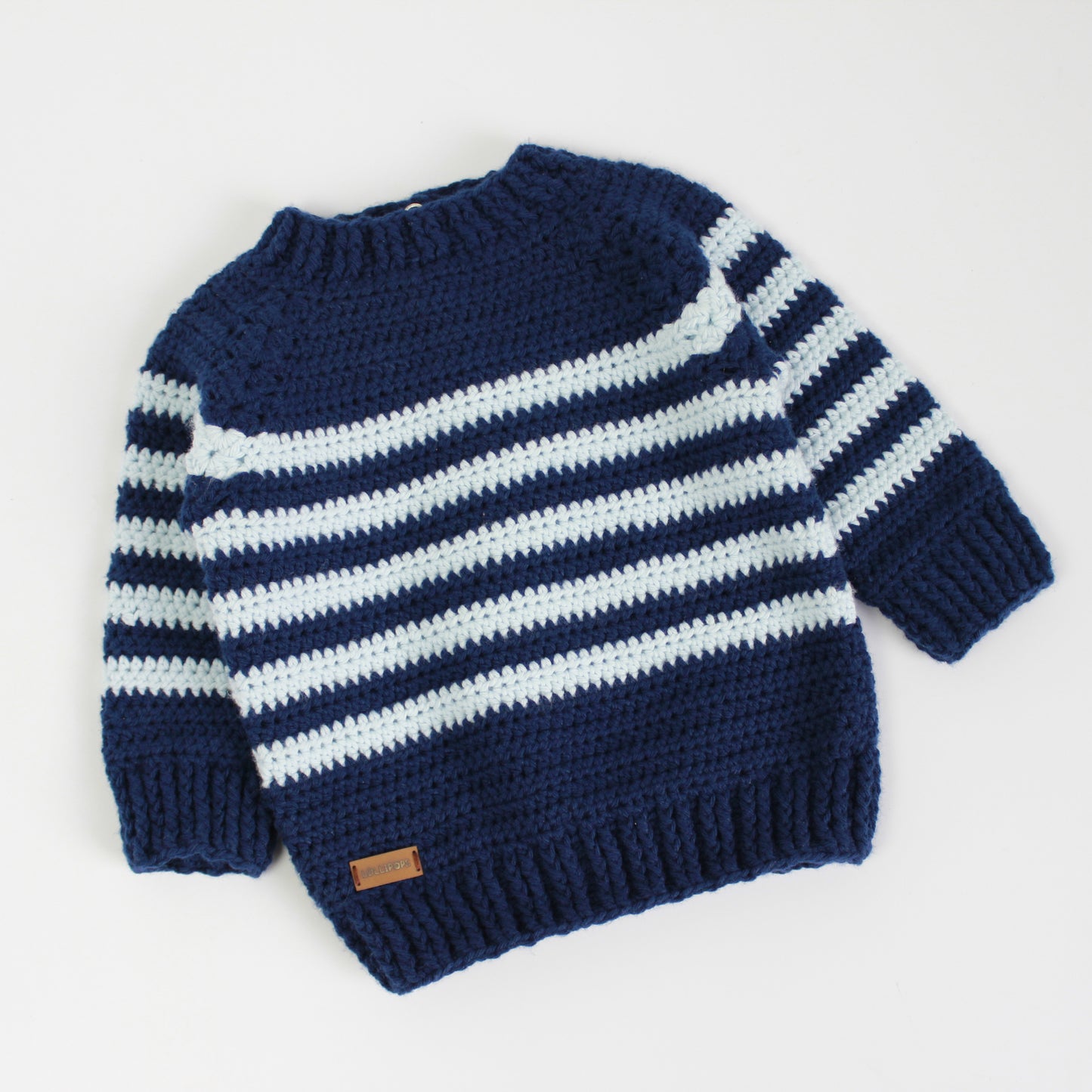 Suéter Douce Azul Marino & Celeste