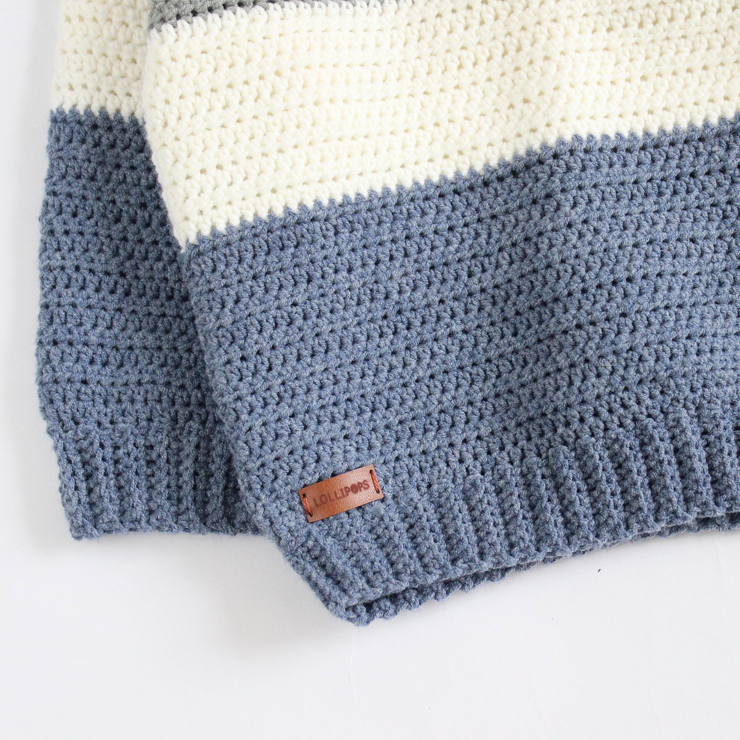 Suéter Noah Gris, Crudo & Azul Jean