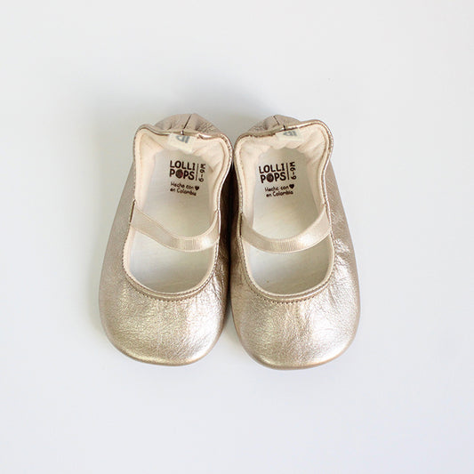 Noella Dorada Cuero Genuino