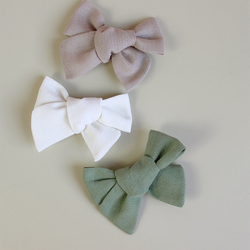 Set de Lino - Camel, Crudo & Salvia