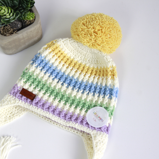 Tune con Orejeras Crudo & 4 Colores