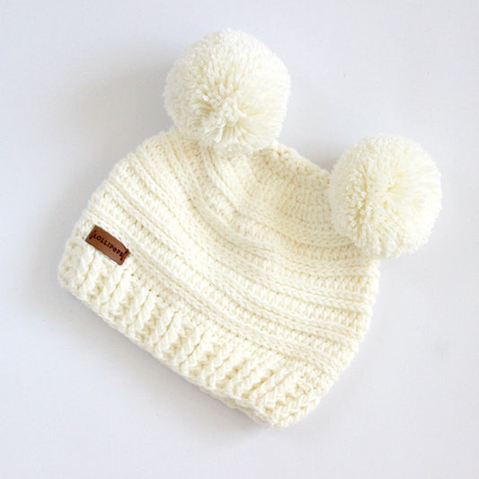 Lua 2 Pompones Unicolor