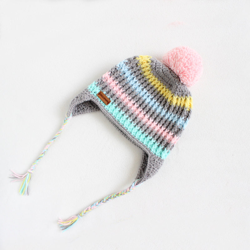 Tune con Orejeras Gris & 4 Colores