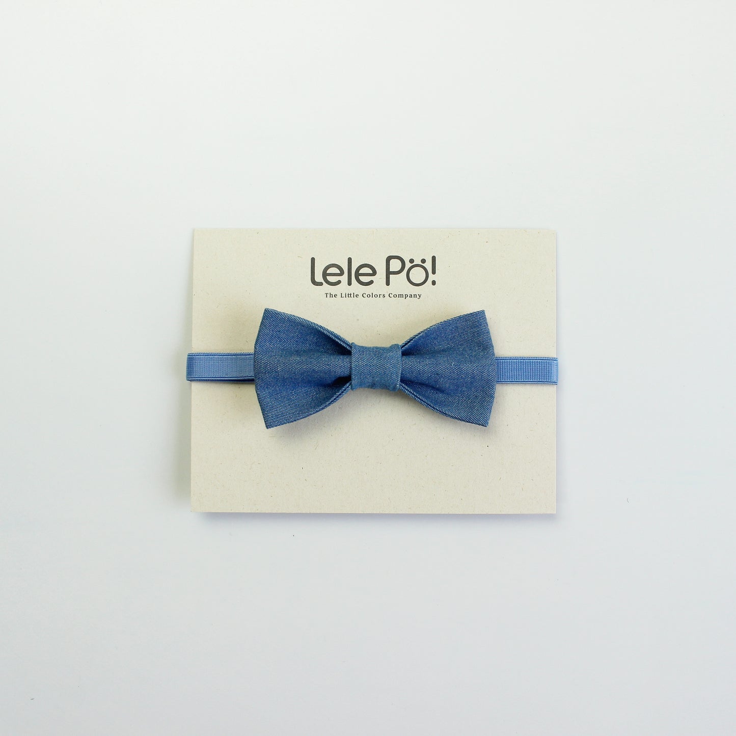 Corbatín Pajarita Azul Jean
