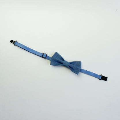 Corbatín Pajarita Azul Jean