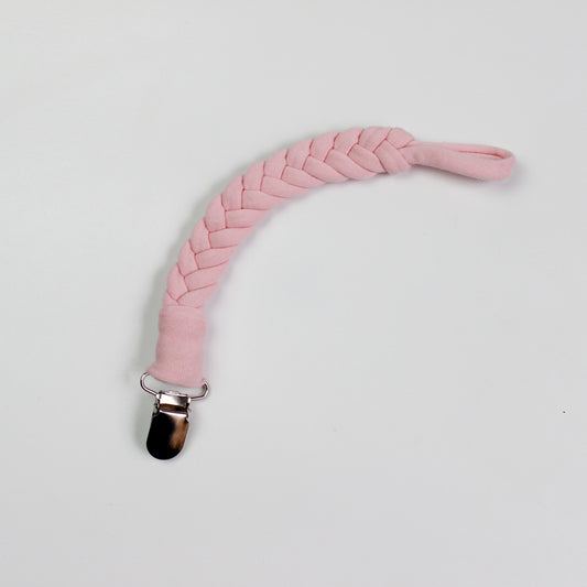 Clip para Chupo Trenzado Rosa
