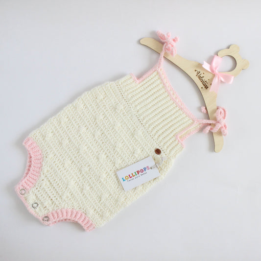 Body Bubble Tiras Crudo & Rosa