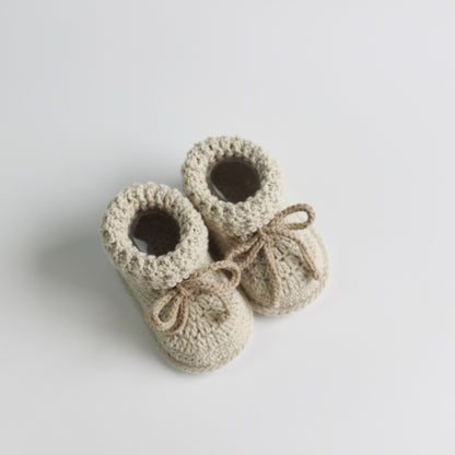Boots Tejidos Beige & Camel