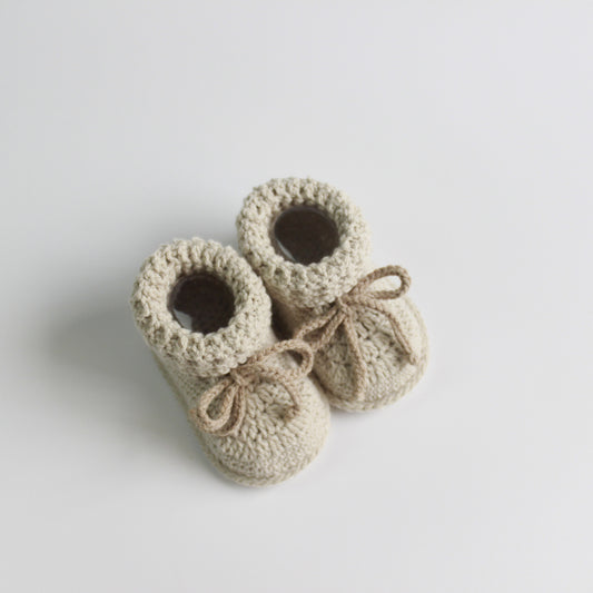 Boots Tejidos Beige & Camel