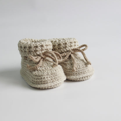 Boots Tejidos Beige & Camel