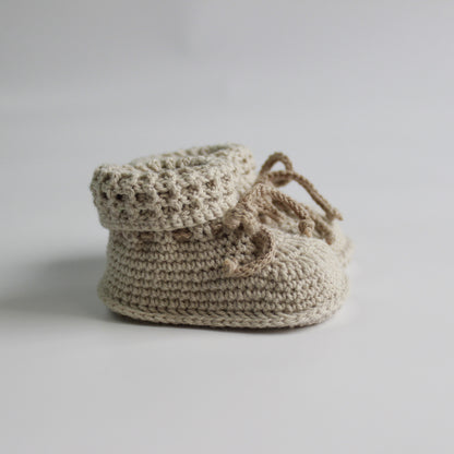 Boots Tejidos Beige & Camel